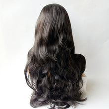 Load image into Gallery viewer, Centre-parted Big Curve Long Curls Wig Chemical Fiber Hair Full Headgear for Women