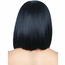 Load image into Gallery viewer, Centre-parted Fluffy Shoulder-length Straight Hair Wig Headgear for Women