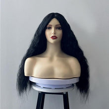 Load image into Gallery viewer, Corn Blanching Long Curly Hair Wig Headgear for Women