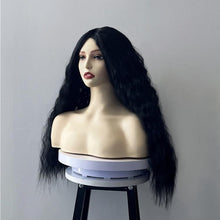 Load image into Gallery viewer, Corn Blanching Long Curly Hair Wig Headgear for Women