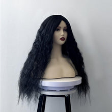 Load image into Gallery viewer, Corn Blanching Long Curly Hair Wig Headgear for Women