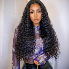 Load image into Gallery viewer, Corn Blanching Long Curly Hair Wig Headgear for Women