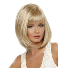 Load image into Gallery viewer, Short Straight Hair Bob Haircut Wig Chemical Fiber Hair Headgear for Women