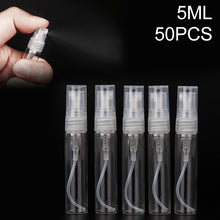 Load image into Gallery viewer, 50 PCS Perfume Bottle Spray Bottle Perfume Bottle Empty Bottle, Capacity:5ML (Transparent), 5ML (Transparent)