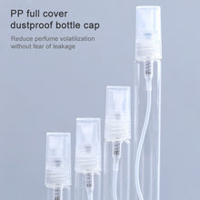 Load image into Gallery viewer, 50 PCS Perfume Bottle Spray Bottle Perfume Bottle Empty Bottle, Capacity:5ML (Transparent), 5ML (Transparent)