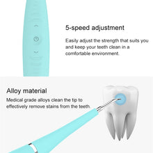 Load image into Gallery viewer, LSHOW YJK015A 3.7V USB Charging Five-speed Mode Waterproof Household Electric High-frequency Vibration Teeth Polisher