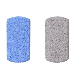 037 Double-color Grindstone Foam Glass Foot Rub, Color Random Delivery, 037