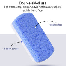 Load image into Gallery viewer, 037 Double-color Grindstone Foam Glass Foot Rub, Color Random Delivery, 037