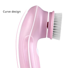 Load image into Gallery viewer, 3 in 1 USB Charging Electronic Cleaning Face Beauty Instrument Pores Nose Blackhead Facial Cleansing Brush, 3 in 1
