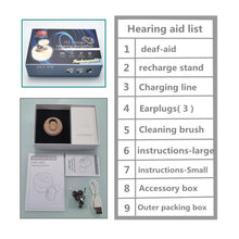 Load image into Gallery viewer, KAIXINWEI VHP-601 DC3.7V In-ear Bluetooth Hearing Aid Sound Amplifier