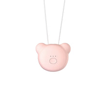 Load image into Gallery viewer, Mini Bear Style Neck Formaldehyde Negative Ion PM2.5 Removal Air Purifier for Kids