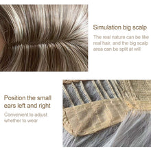Load image into Gallery viewer, A557 Ladies Mid-point Big Wave Linen Brown Mixed Color Long Curly Wig