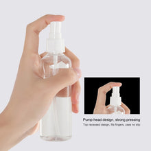 Load image into Gallery viewer, 100ML PET Clear Spray Bottle Disinfection Solution Container