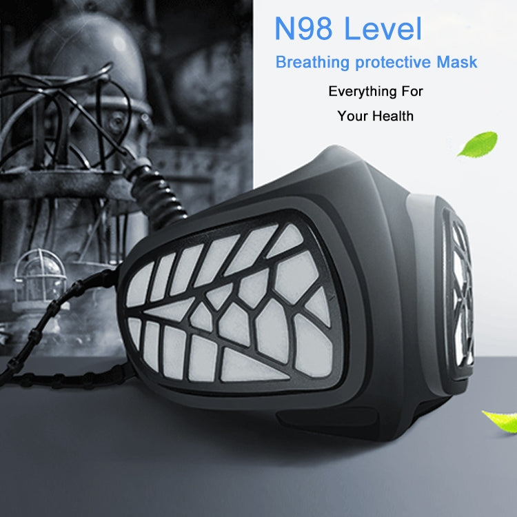 Silicone Protective Reusable PM2.5 KN95 Respirator Mask Replaceable Filter Antivirus Anti-fog Face Mask, Reusable PM2.5 KN95