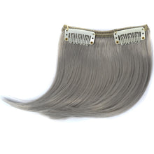 Load image into Gallery viewer, Color Gradient Invisible Seamless Hair Extension Wig Piece Straight Hair Piece Color Bangs Hair Piece