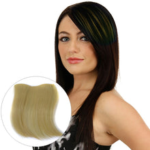 Load image into Gallery viewer, Color Gradient Invisible Seamless Hair Extension Wig Piece Straight Hair Piece Color Bangs Hair Piece