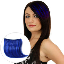 Load image into Gallery viewer, Color Gradient Invisible Seamless Hair Extension Wig Piece Straight Hair Piece Color Bangs Hair Piece