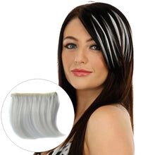 Load image into Gallery viewer, Color Gradient Invisible Seamless Hair Extension Wig Piece Straight Hair Piece Color Bangs Hair Piece