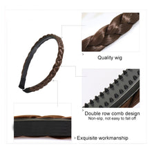 Load image into Gallery viewer, 10 PCS Wig Twist Braid Jewelry Headband Hair Buckle (Light Yellow)