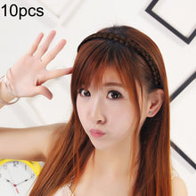 Load image into Gallery viewer, 10 PCS Wig Twist Braid Jewelry Headband Hair Buckle (Light Yellow)