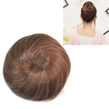 Load image into Gallery viewer, Wig Bun Flower Shape Hair Package Hair Disk(Chestnut)
