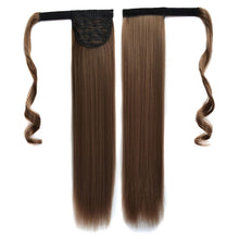 Load image into Gallery viewer, 18# Invisible Seamless Bandage-style  Wig Long Straight Hair Wig Ponytail, 18#