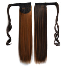 Load image into Gallery viewer, 4H27# Invisible Seamless Bandage-style  Wig Long Straight Hair Wig Ponytail, 4H27