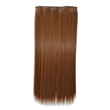 Load image into Gallery viewer, 12M27# One-piece Seamless Five-clip Wig Long Straight Wig Piece, 12M27#