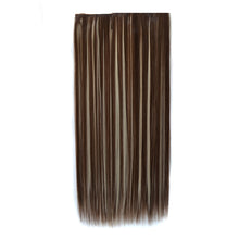 Load image into Gallery viewer, 8H613# One-piece Seamless Five-clip Wig Long Straight Wig Piece, 8H613#