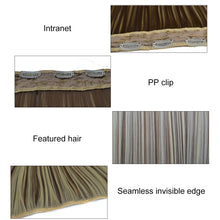 Load image into Gallery viewer, 27M613# One-piece Seamless Five-clip Wig Long Straight Wig Piece, 27M613#