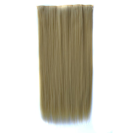 613# One-piece Seamless Five-clip Wig Long Straight Wig Piece, 613#
