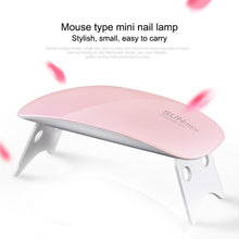 Load image into Gallery viewer, SUN mini 2 6W UV + LED USB Nail Lamp Fingernail Gel Curing Dryer