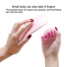 Load image into Gallery viewer, SUN mini 2 6W UV + LED USB Nail Lamp Fingernail Gel Curing Dryer