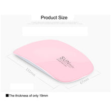 Load image into Gallery viewer, SUN mini 2 6W UV + LED USB Nail Lamp Fingernail Gel Curing Dryer