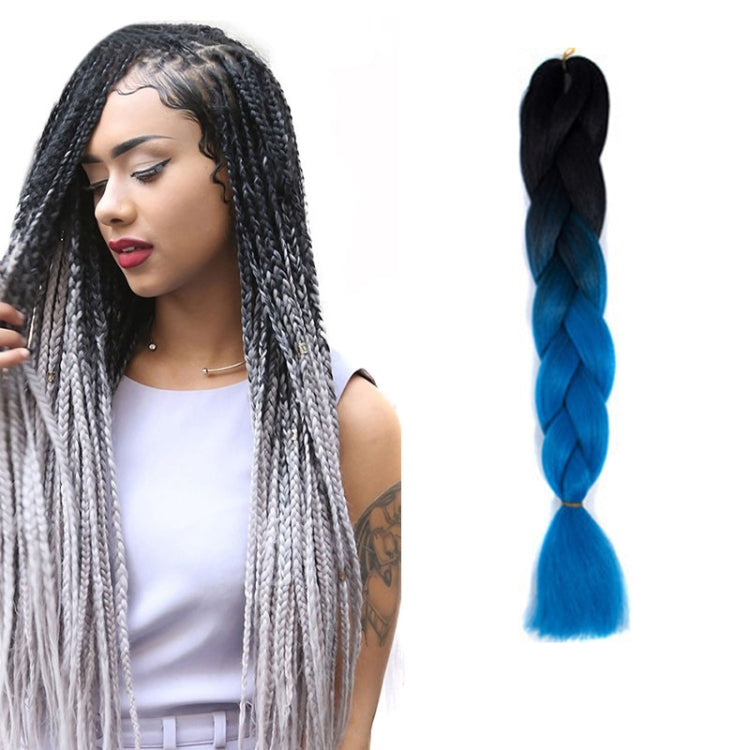 Fashion Color Gradient Individual Braid Wigs Chemical Fiber Big Braids, Length: 60cm(04 Black+Red), 04, 05, 07, 09, 10, 11, 12, 13, 14, 19, 20, 22, 23, 24, 32, 33, 34, 36, 39, 40, 41, 42, 43, 48, 52, 53, 55, 57, 58, 60