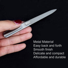 Load image into Gallery viewer, Stainless Steel Polished Nail File, Length : 95mm, Length : 95mm