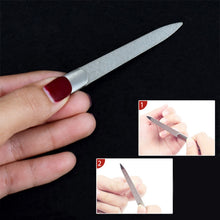 Load image into Gallery viewer, Stainless Steel Polished Nail File, Length : 95mm, Length : 95mm