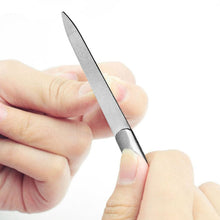 Load image into Gallery viewer, Stainless Steel Polished Nail File, Length : 95mm, Length : 95mm