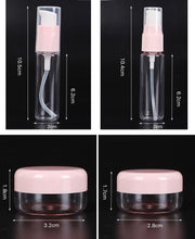 Load image into Gallery viewer, Travel Size Cosmetics Bottles Kit