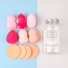Load image into Gallery viewer, Soft Sponge Makeup Egg Cosmetic Puffs Bottled Set, Random Color Delivery
