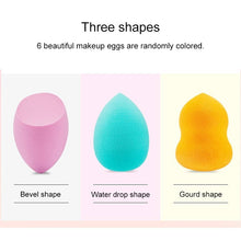 Load image into Gallery viewer, Soft Sponge Makeup Egg Cosmetic Puffs Bottled Set, Random Color Delivery