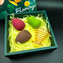 Load image into Gallery viewer, Gourd Water-drop Sponge Makeup Egg Soft Cosmetic Puffs Set  (Lafite Mat), 2