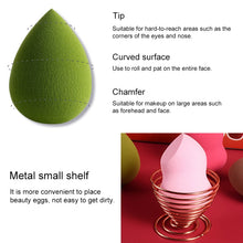 Load image into Gallery viewer, Gourd Water-drop Sponge Makeup Egg Soft Cosmetic Puffs Set  (Lafite Mat), 2