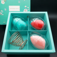 Load image into Gallery viewer, Gourd Water-drop Sponge Makeup Egg Soft Cosmetic Puffs Set, 4