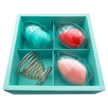 Load image into Gallery viewer, Gourd Water-drop Sponge Makeup Egg Soft Cosmetic Puffs Set, 4