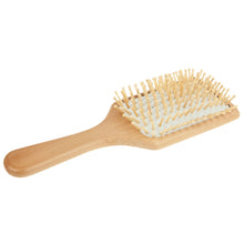 Load image into Gallery viewer, Natural Wooden Massage Hair Comb with Rubber Base &amp; Wooden Brush, Size: Large, Large(White), Large(Black)