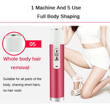 Load image into Gallery viewer, XD-3011 5 in 1 Multifunction Shaver Nose Trimmer Eyebrow Shaver Kit for Ladies