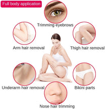 Load image into Gallery viewer, XD-3011 5 in 1 Multifunction Shaver Nose Trimmer Eyebrow Shaver Kit for Ladies