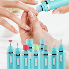 Load image into Gallery viewer, BZ-3561 9 in 1 Portable Multifunction Nail Polishing Machine Manicure Tool Set