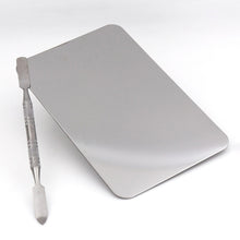 Load image into Gallery viewer, S Size Make-up Square Stainless Steel Palette, 115*75mm